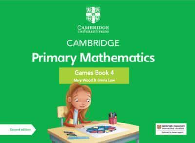 Навчання лічбі та математиці: Cambridge Primary Mathematics 2nd Edition 4 Games Book with Digital Access