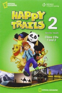 Книги для дітей: Happy Trails 2 Class Audio CD's (2)