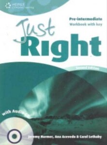 Just Right 2nd Edition Pre-Intermediate Workbook with Key + CD