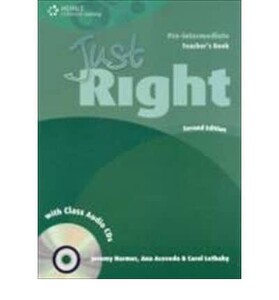 Книги для дорослих: Just Right 2nd Edition Pre-Intermediate Teacher's book + CD