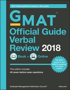 Книги для взрослых: GMAT Official Guide 2018 Verbal Review