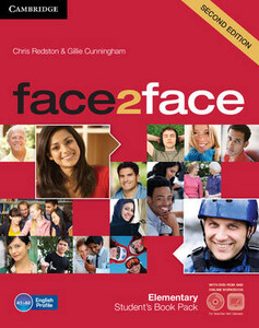 Книги для взрослых: Face2face 2nd Edition Elementary Student's Book with DVD-ROM and Online Workbook Pack