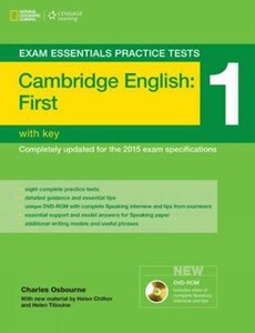 Іноземні мови: Exam Essentials: Cambridge First Practice Tests1 with Answer Key & DVD-ROM