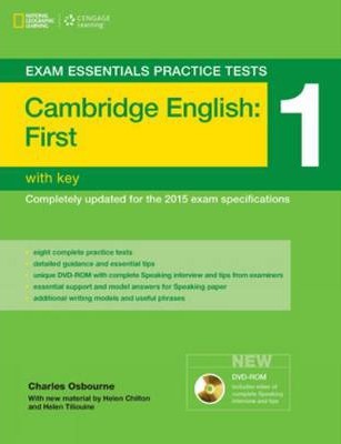 Иностранные языки: Exam Essentials: Cambridge First Practice Tests1 with Answer Key & DVD-ROM
