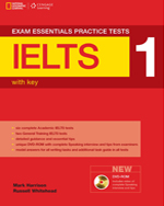 Книги для дорослих: Exam Essentials: IELTS Practice Tests 1 with Answer Key & DVD-ROM