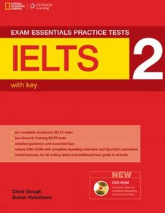 Книги для дорослих: Exam Essentials: IELTS Practice Tests 2 with Answer Key & DVD-ROM