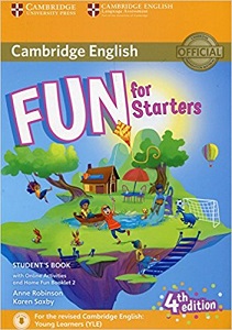Изучение иностранных языков: Fun for 4th Edition Starters Student's Book with Online Activities with Audio and Home Fun Booklet 2