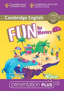 Вивчення іноземних мов: Fun for 4th Edition Movers Presentation Plus DVD-ROM