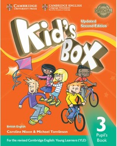 Книги для детей: Kid's Box Updated 2nd Edition 3 Pupil's Book (9781316627686)