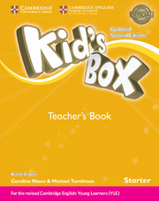 Книги для детей: Kid's Box Updated 2nd Edition Starter Teacher's Book