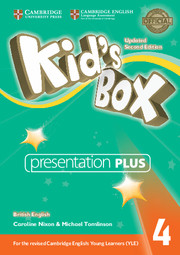 Книги для детей: Kid's Box Updated 2nd Edition 4 Presentation Plus DVD-ROM