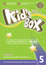Книги для дітей: Kid's Box Updated 2nd Edition 5 Presentation Plus DVD-ROM
