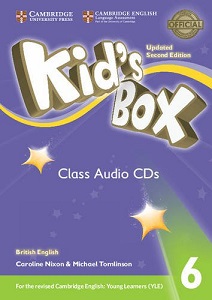 Книги для дітей: Kid's Box Updated 2nd Edition 6 Class Audio CDs (4) [Cambridge University Press]