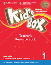 Книги для дітей: Kid's Box Updated 2nd Edition 1 Teacher's Resource Book with Online Audio