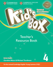 Учебные книги: Kid's Box Updated 2nd Edition 4 Teacher's Resource Book with Online Audio