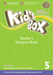 Книги для дітей: Kid's Box Updated 2nd Edition 5 Teacher's Resource Book with Online Audio