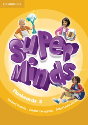 Книги для дітей: Super Minds 5 Flashcards (Pack of 93)