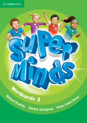 Книги для дітей: Super Minds 2 Wordcards (Pack of 81)
