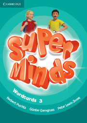 Super Minds 3 Wordcards (Pack of 83)