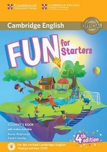 Книги для дітей: Fun for 4th Edition Starters Student's Book with Online Activities with Audio [Cambridge University