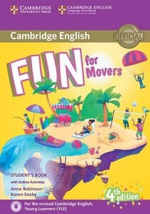 Книги для дітей: Fun for 4th Edition Movers Student's Book with Online Activities with Audio