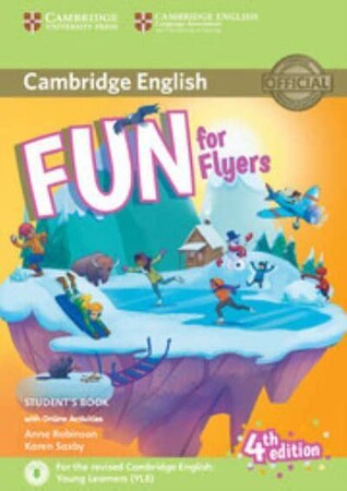 Вивчення іноземних мов: Fun for 4th Edition Flyers Student's Book with Online Activities with Audio