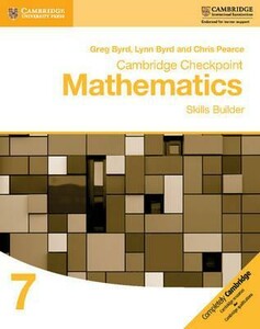 Навчання лічбі та математиці: Cambridge Checkpoint Mathematics 7 Skills Builder Workbook