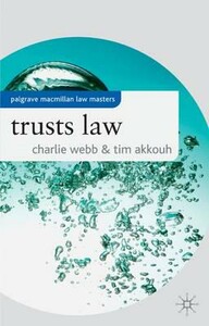 Trusts Law [Palgrave Macmillan]
