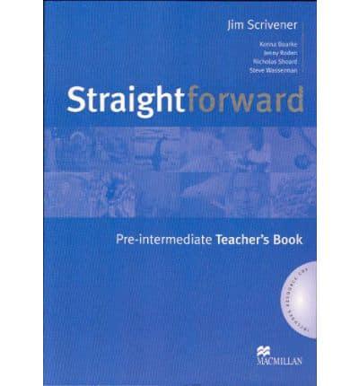 Іноземні мови: Straightforward Pre-Intermediate Teacher's Book + CD [Macmillan]