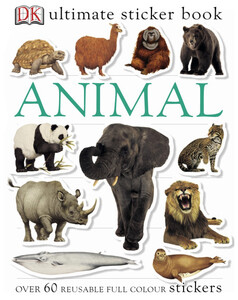 Книги для дітей: Animal Ultimate Sticker Book