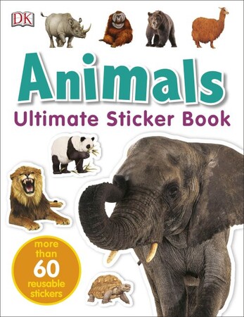 Тварини, рослини, природа: Animals Ultimate Sticker Book