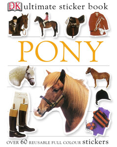 Книги для дітей: Pony Ultimate Sticker Book