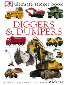 Книги для дітей: Diggers & Dumpers Ultimate Sticker Book