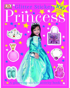Книги для дітей: Princess Glitter Stickers