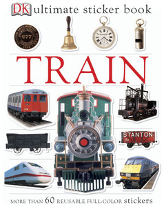 Книги для детей: Train Ultimate Sticker Book