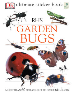 Книги для дітей: RHS Garden Bugs Ultimate Sticker Book