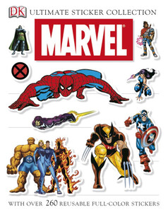 Книги для дітей: Marvel Ultimate Sticker Collection