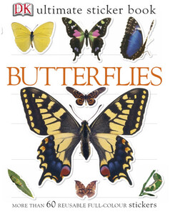 Книги для дітей: Butterflies Ultimate Sticker Book