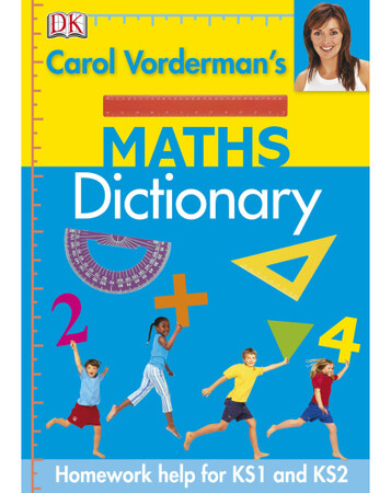 Для младшего школьного возраста: Carol Vorderman's Maths Dictionary