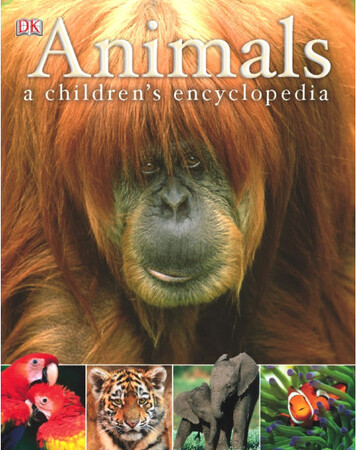 Для молодшого шкільного віку: Animals A Children's Encyclopedia (eBook)