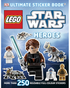 Книги для дітей: LEGO® Star Wars Heroes Ultimate Sticker Book