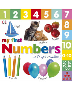 Развивающие книги: Numbers Let's Get Counting