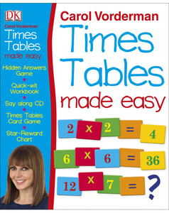 Розвивальні книги: Carol Vorderman's Times Tables Made Easy