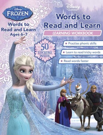 Вивчення іноземних мов: Disney Learning: Words to Read and Learn. Ages 6-7 [Scholastic]