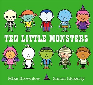 Книги для дітей: Ten Little: Monsters