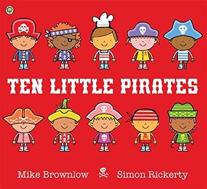 Книги для детей: Ten Little: Pirates