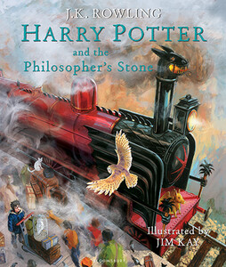 Книги для дітей: Harry Potter 1 Philosopher's Stone Illustrated Edition [Hardcover] (9781408845646)