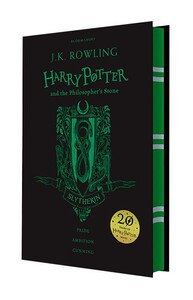 Книги для дітей: Harry Potter 1 Philosopher's Stone - Slytherin Edition [Hardcover] (9781408883761)