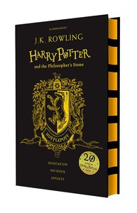 Книги для дітей: Harry Potter 1 Philosopher's Stone - Hufflepuff Edition [Hardcover] (9781408883808)