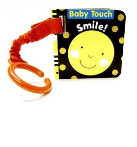 Тактильные книги: Baby Touch: Smile! Buggy Book. 0-2 years